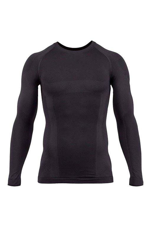 Camiseta Spyder Momentum Baselayer Negros Para Hombre Mexico MX19203